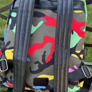 Colorful Camouflage Men's Backpack